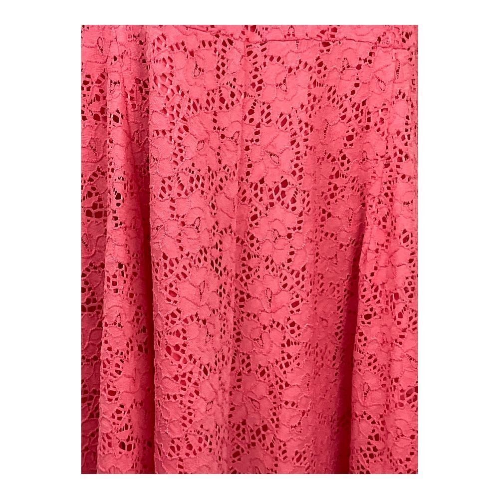NWT‎ Lane Bryant Coral Lace Sleeveless Midi Dress Sz 22 - Picture 3 of 5